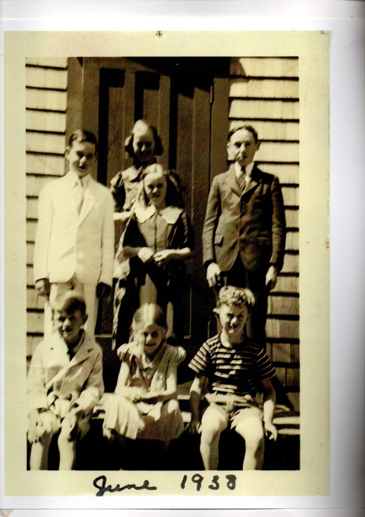 North Schoolhouse Class – June 1938
