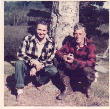Ben Ackley and Merv Whitbeck circa 1950s