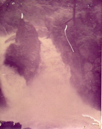 Bash Bish Falls During 1955 Flood