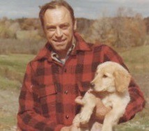 Dr. Phil Garrett with Puppy