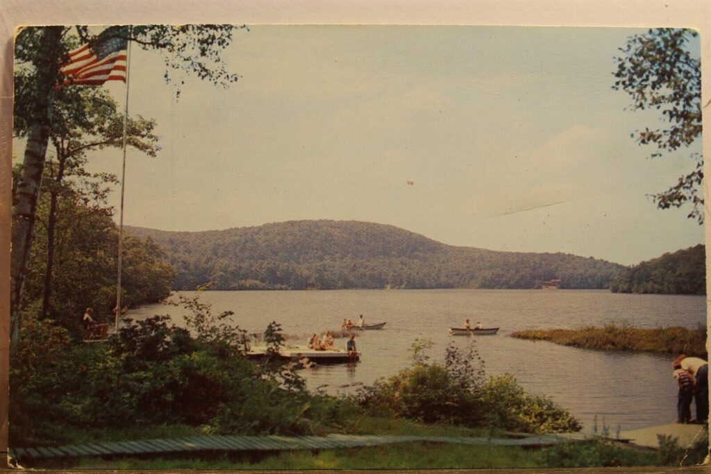 YMCA Camp – looking north from Bear Rock Lodge.